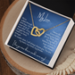 Interlocking Hearts Necklace - Strong