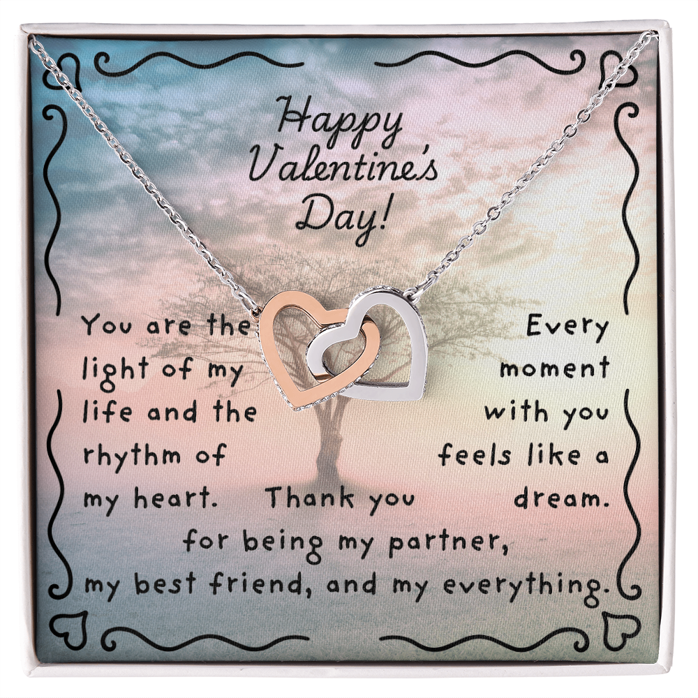 Interlocking Hearts Necklace - Valentine 5