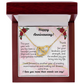 Interlocking Hearts Necklace - Anniversary 1