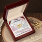 Interlocking Hearts Necklace - Anniversary 1