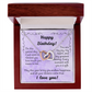 Interlocking Hearts Necklace - Birthday 1