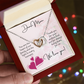Interlocking Hearts Necklace - Mom 1