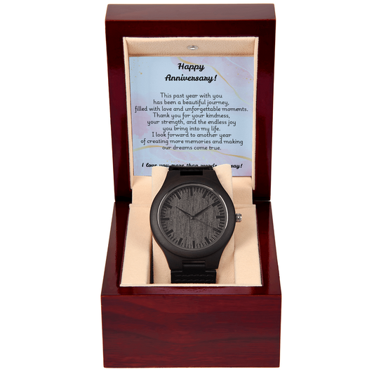 Wooden Watch - Anniversary 1