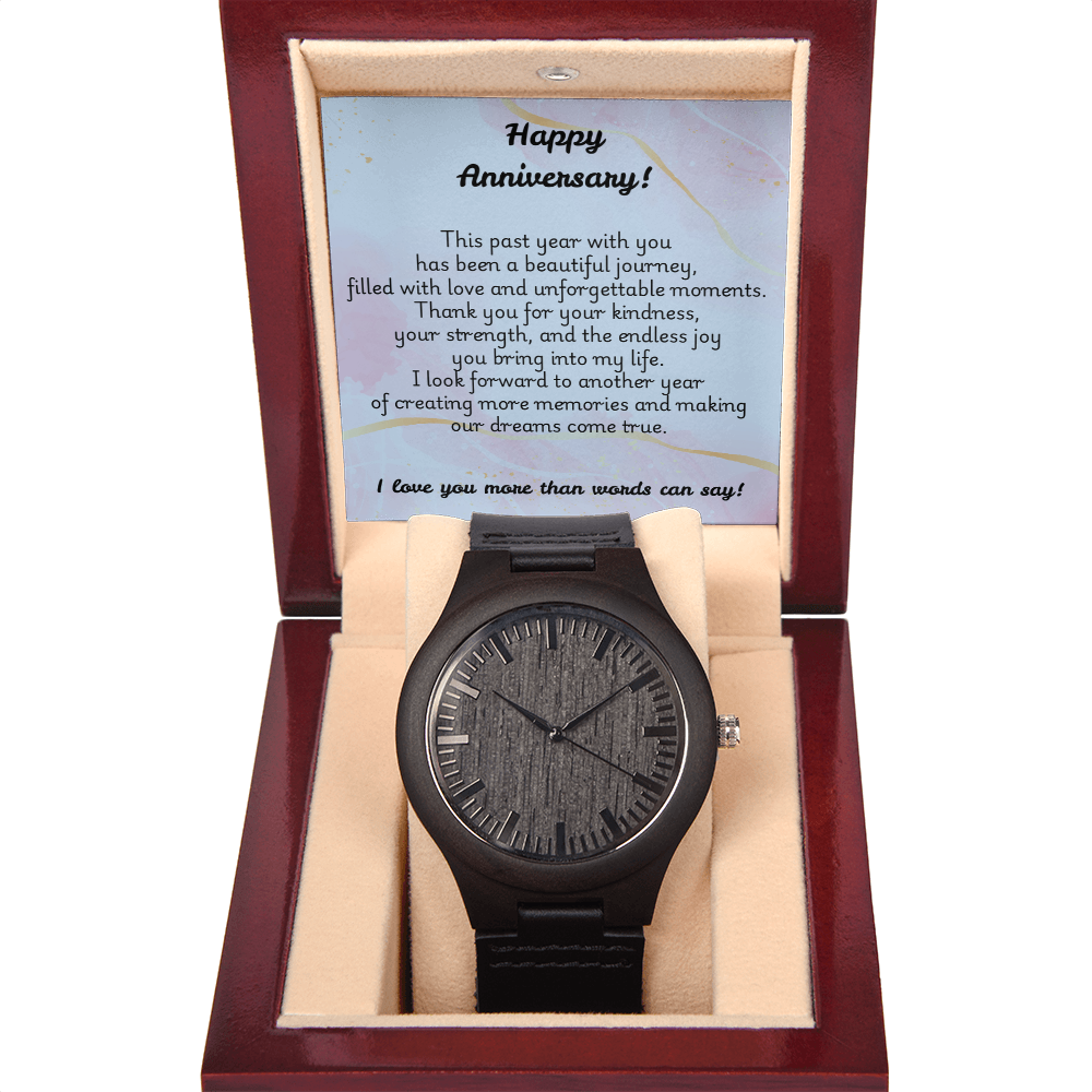 Wooden Watch - Anniversary 1