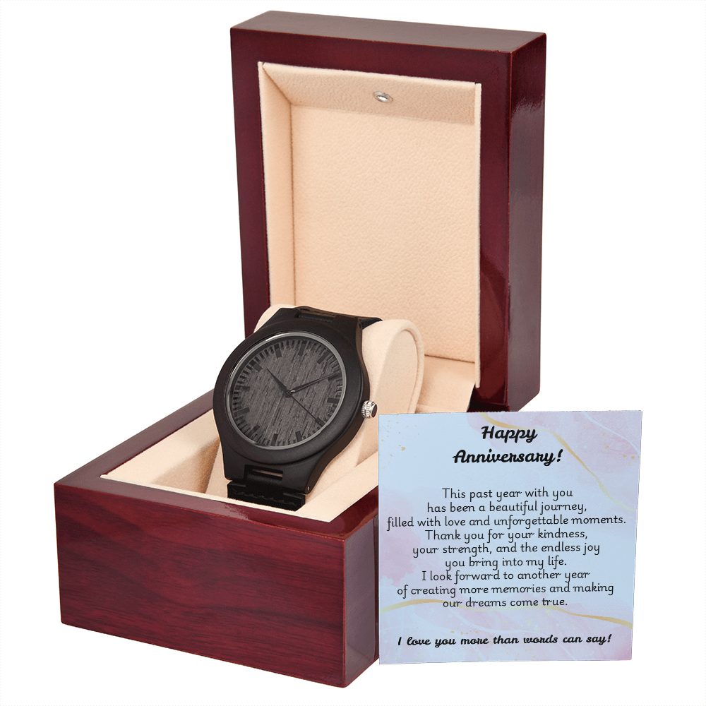 Wooden Watch - Anniversary 1