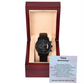 Black Chronograph Watch - Anniversary 1