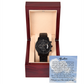 Black Chronograph Watch - Husband 1