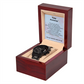 Black Chronograph Watch - Anniversary 1