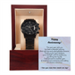Black Chronograph Watch - Anniversary 1