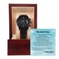 Black Chronograph Watch - Heart 1