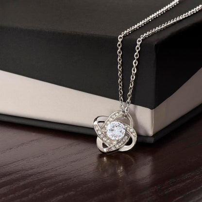 Love Knot Necklace - without message card