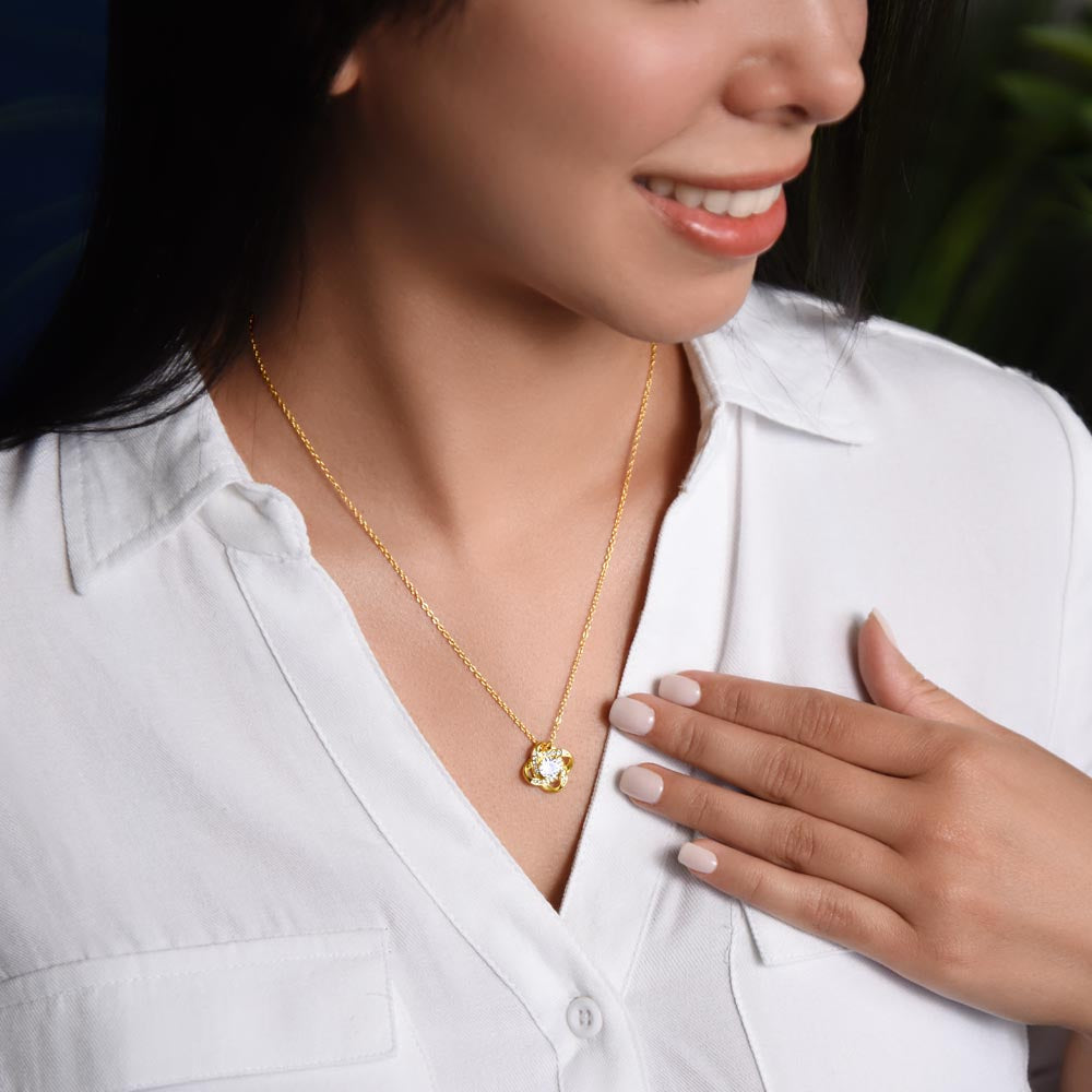 Love Knot Necklace - without message card