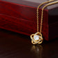 Love Knot Necklace - without message card