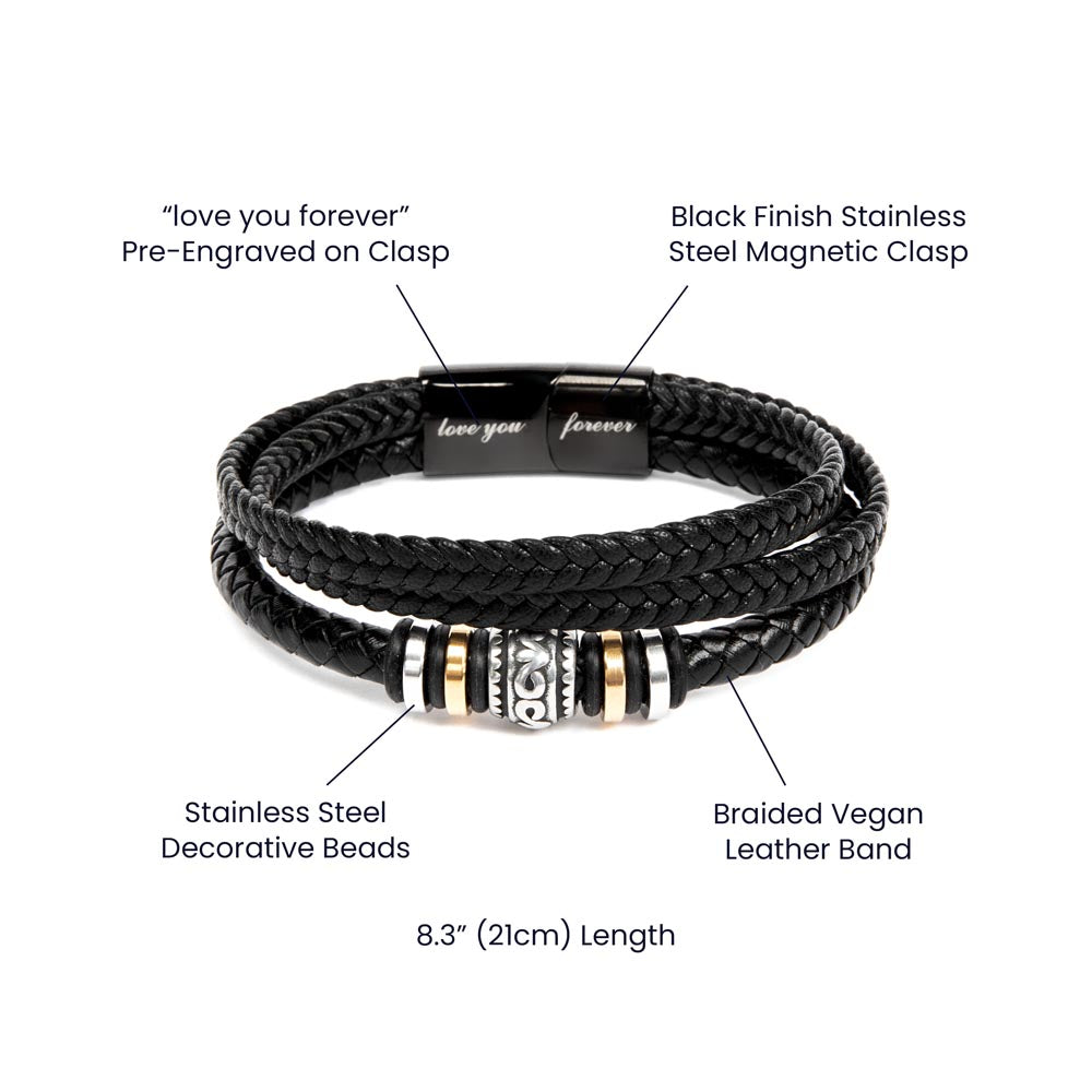 Love You Forever Bracelet - Husband Forever
