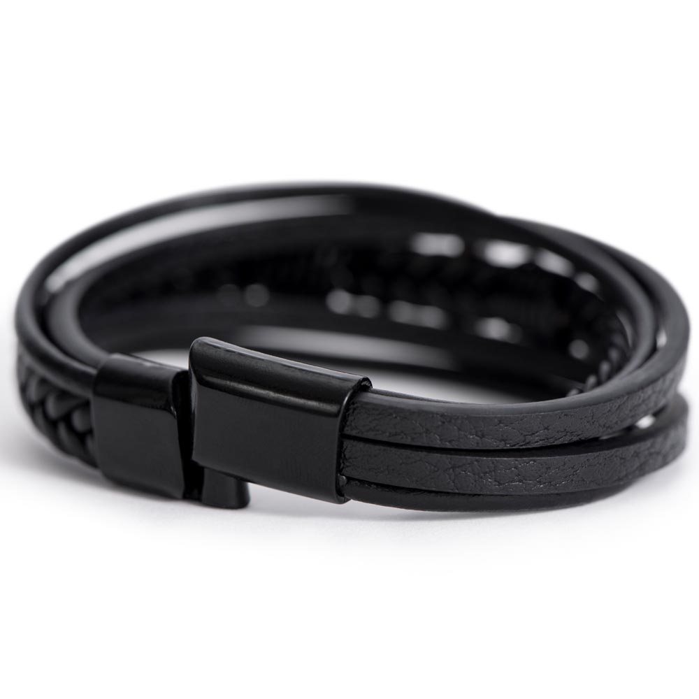 Men's Cross Bracelet - Husband Forever