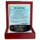 Men's Cross Bracelet - Heart 1
