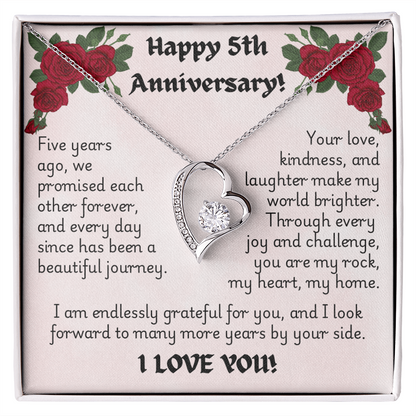 Forever Love Necklace - Anniversary 5