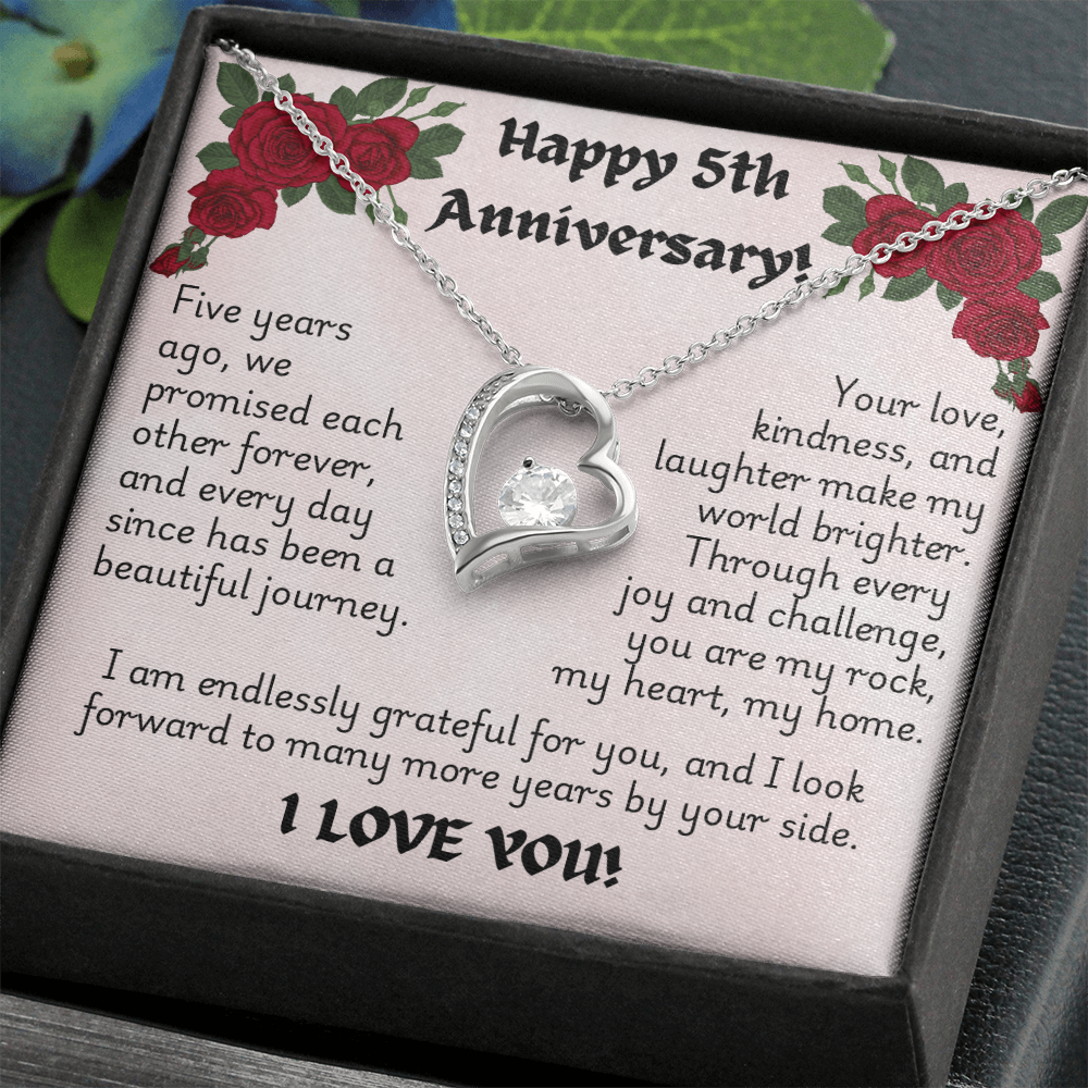 Forever Love Necklace - Anniversary 5