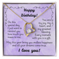 Forever Love Necklace - Birthday 1