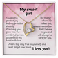 Forever Love Necklace - Heart 1