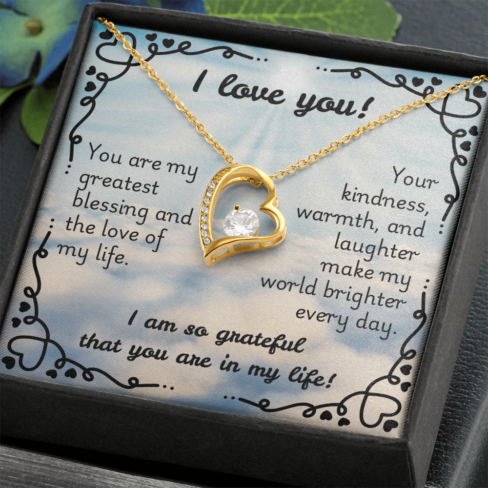 Forever Love Necklace - Blessing