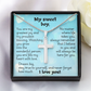 Artisan Cross Necklace - Heart 1