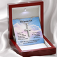 Artisan Cross Necklace - Faith 1 blue
