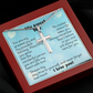 Artisan Cross Necklace - Heart 1